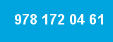 978 172 04 61 978 172 04 61